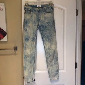 Hudson acid washed jeans